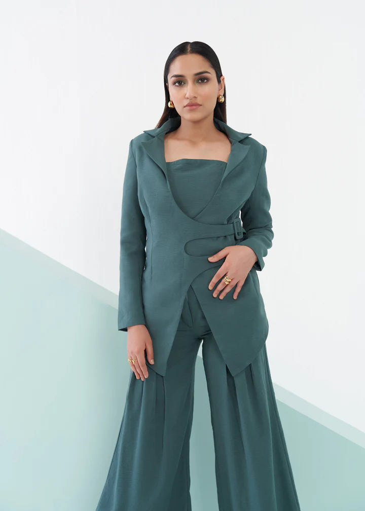 Green 3 Piece Co-ord Set